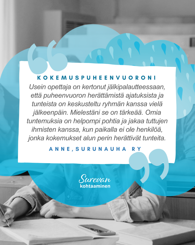Kokemuspuheenvuoro